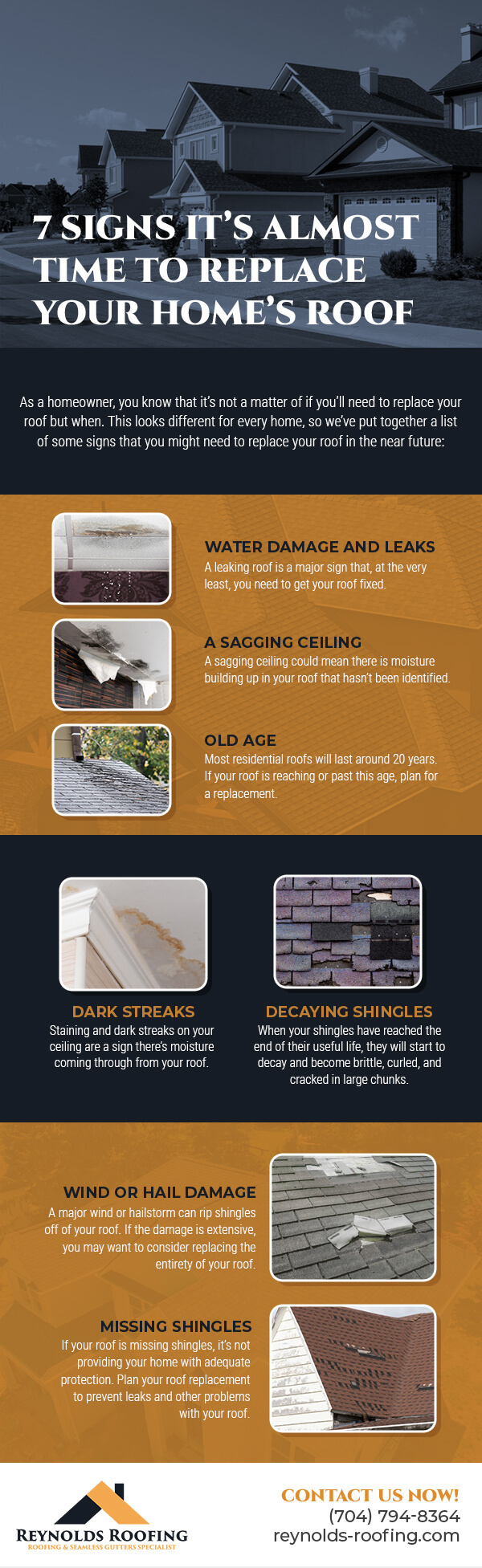 Warning Signs Your Roof Needs Replacement