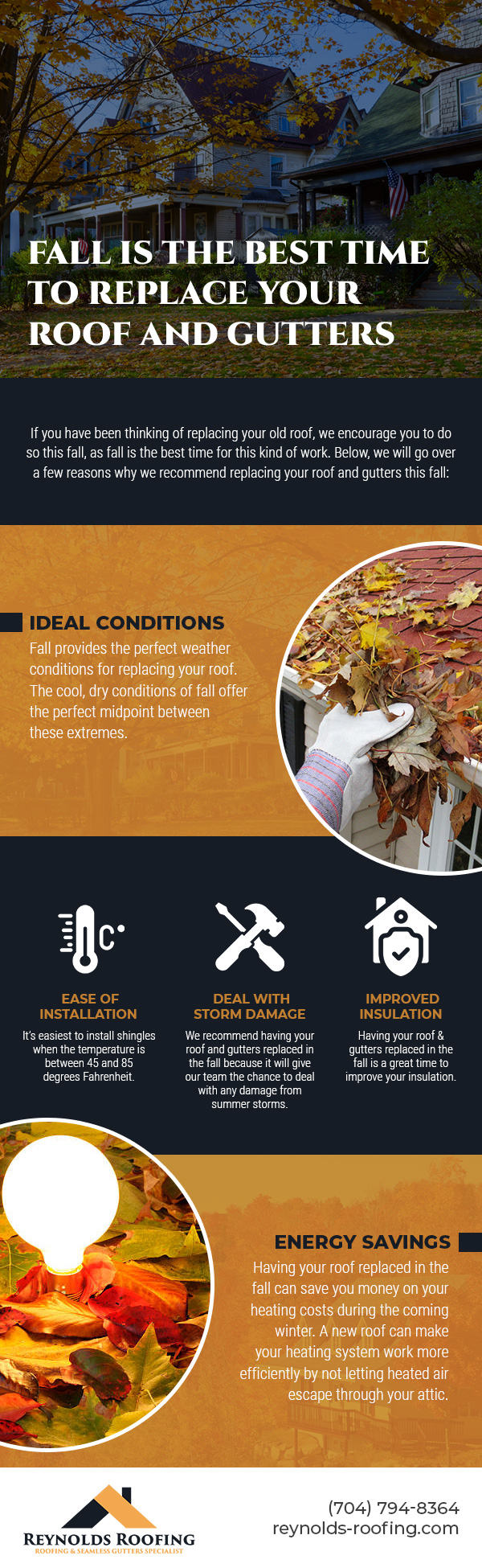 Fall is the Best Time to Replace Your Roof and Gutters